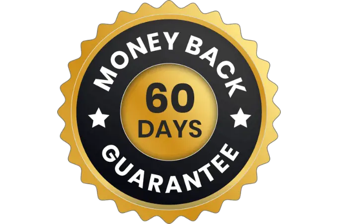 60 days money back gaurantee